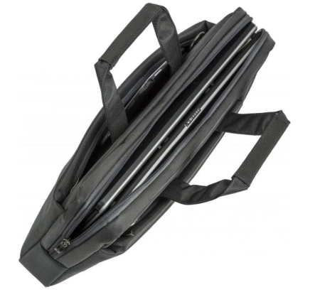 Сумка для ноутбука 15.6" Riva 8231 серый полиэстер фото