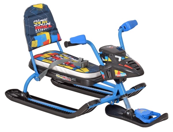 Снегокат Ника-Snowpatrol СНД2 синий (синий каркас) СНД2/SP4 купить ЦИТ Снегокат Ника-Snowpatrol СНД2 синий (синий каркас) СНД2/SP4 фото