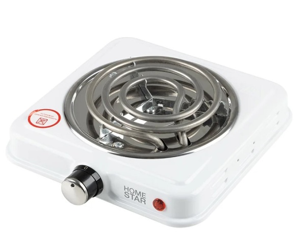 Настольная плитка HOMESTAR HS-1107 (1 спираль) белый фото