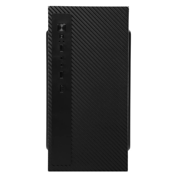 Корпус Accord Entry ACC-2053B черный без БП mATX 1x80mm 1x120mm 2xUSB2.0 audio  фото