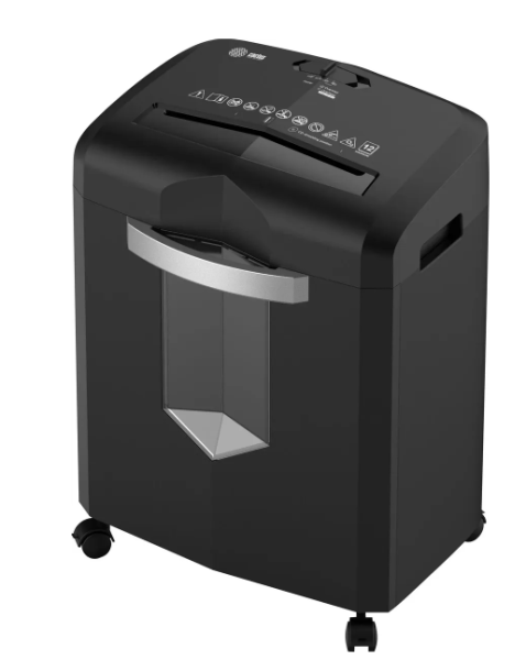 Шредер Cactus CS-SH-12-20-4X12H (секр.P-4)/фрагменты/12лист./20лтр./скрепки/скобы/пл.карты фото