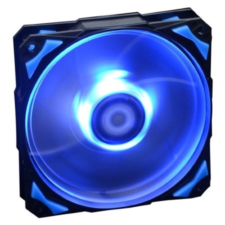 Вентилятор для корпуса ID-Cooling PL-12025-B Blue LED/PWM  фото
