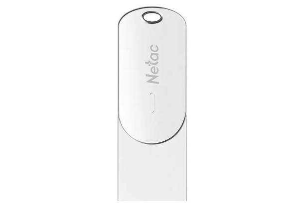 USB флеш-накопитель 32GB Netac U785C Dual, USB + TypeC, серебро USB 3.2 NT03U785C-032G-32PN фото
