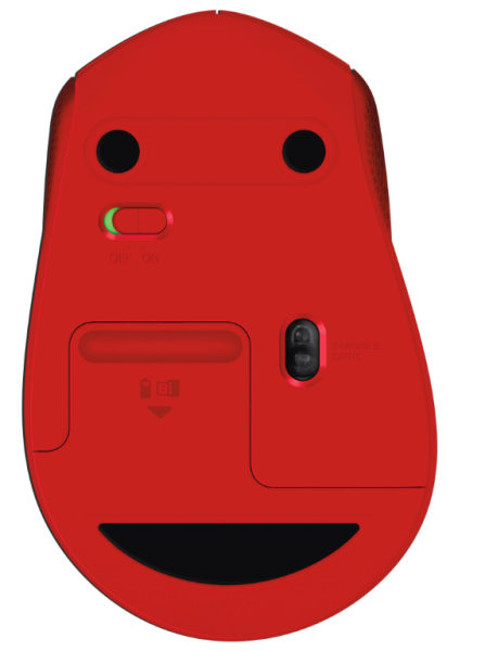 Мышь Logitech M280 Red wireless USB (910-004308) фото