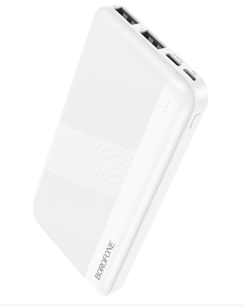 Внешний аккумулятор Borofone BJ27 Pindar 10000mAh белый  купить ЦИТ Внешний аккумулятор Borofone BJ27 Pindar 10000mAh белый  фото