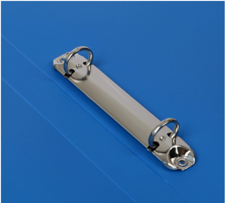 Папка на 2 х кольцах 25 мм Officespace 500мкм, синяя ПН2К_20334¶ фото