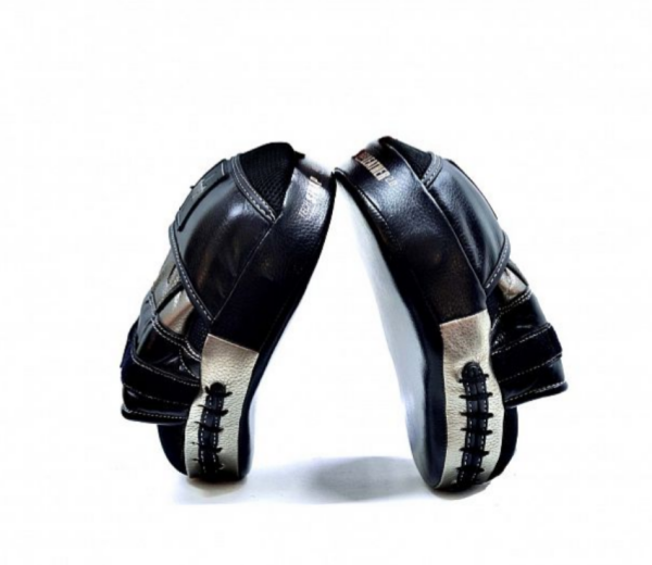 Лапы Clinch Shock Absorb Mitt черно-бронзовые фото