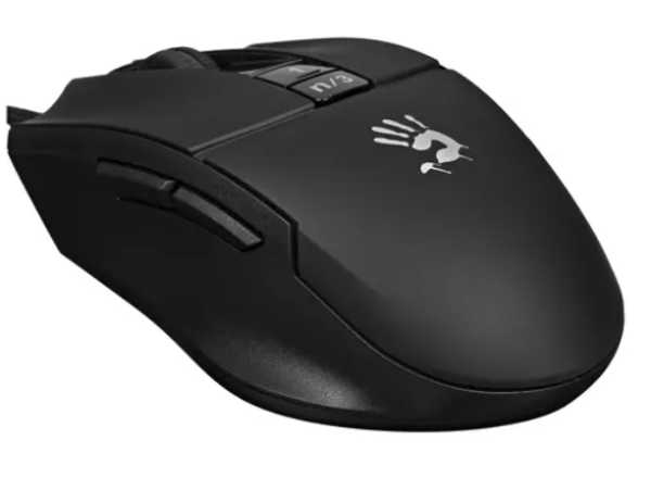 Мышь A4Tech Bloody L65 Max черный оптическая (12000dpi) USB (6but)  фото