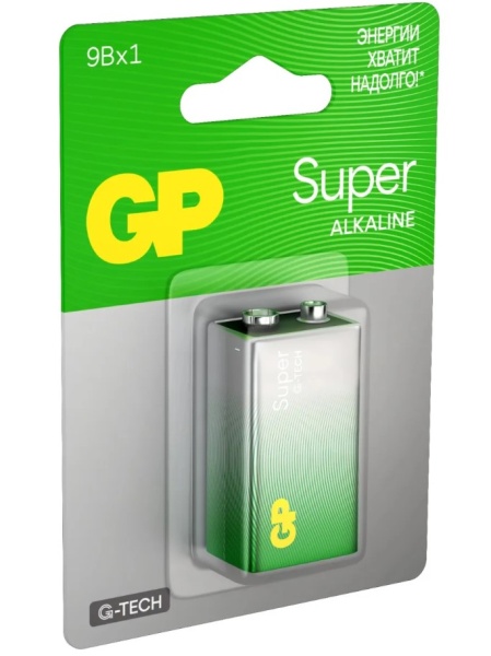 Батарея GP Ultra Alkaline 1604AUA21-5CRSBC1 9V (1шт) блистер фото