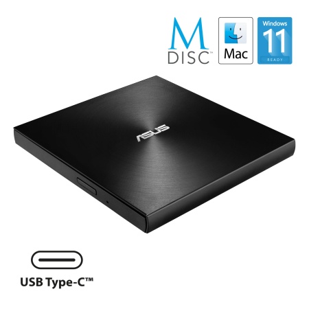 Привод DVD+/-RW ASUS ZenDrive U8M SDRW-08U8M-U/BLK/G/AS Черный фото