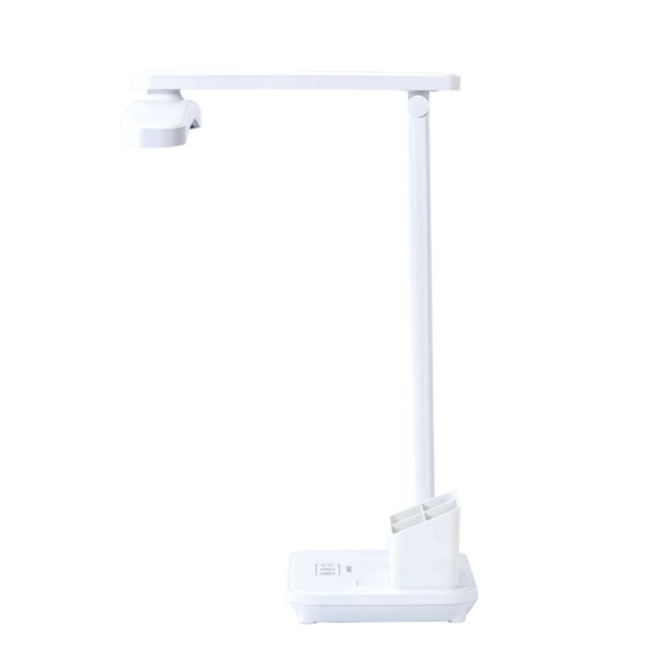 Лампа настольная беспроводная SONNEN PT-401,органайзер, USB,LED, 5Вт,3режима,белый,238779 фото