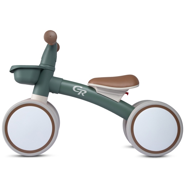 Беговел 4х кол City-Ride CR-BB-01GN. Алюминиевая рама, мягк. регул. сиденье, колеса 7" EVA, корзинка купить ЦИТ Беговел 4х кол City-Ride CR-BB-01GN. Алюминиевая рама, мягк. регул. сиденье, колеса 7" EVA, корзинка фото