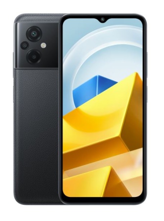 Смартфон Xiaomi Poco M5 4/128GB Black (Черный) фото
