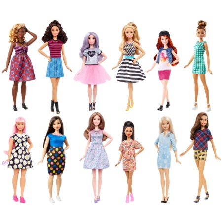 Кукла Barbie "Игра с модой" фото