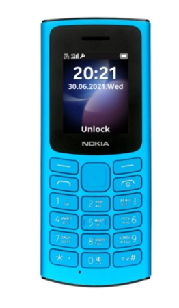 Мобильный телефон NOKIA 105 DS 4G Blue (Синий)  фото