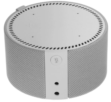 Умная колонка Яндекс Станция Мини с часами серый (YNDX-00020G) фото