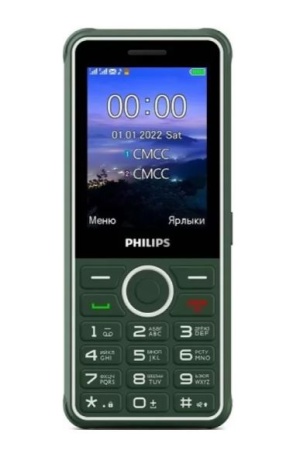 Мобильный телефон PHILIPS XENIUM E2301 Green (Зеленый) фото