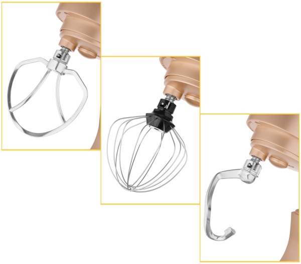 Планетарный миксер HYUNDAI HYM-S5551 бежевый фото