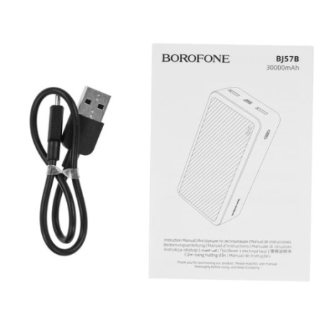 Внешний аккумулятор Borofone BJ57B 30000mAh чёрный  фото