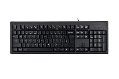 Клавиатура A4 KR-83 черный USB фото