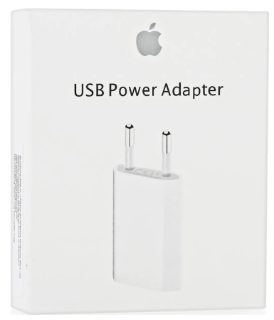 Зарядное устройство APPLE 5W USB Power Adapter для iPhone / iPod / iPad MD813ZM/A фото