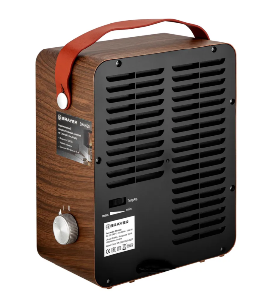 Тепловентилятор BRAYER BR4860 эффект пламени фото