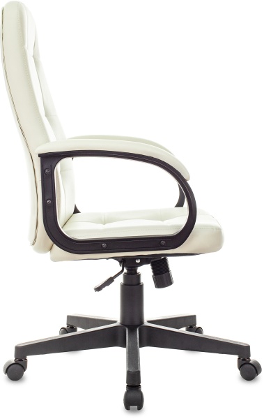 Кресло руководителя Бюрократ CH 002 слоновая кость OR-10 эко.кожа крестов. пластик CH 002 IVORY  фото
