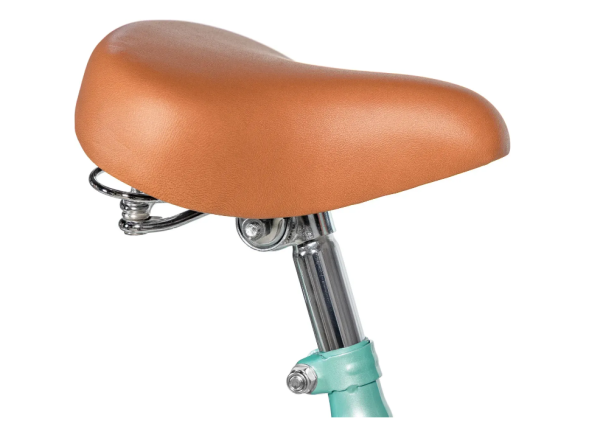 (м) Велосипед детский NOVATRACK 14"144MAPLE.TQ5, светло бирюзовый, полная защита цепи,тормоз нож.,кр фото