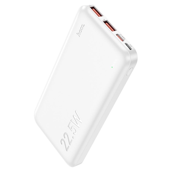 Аккумулятор внешний HOCO J101 10000mAh белый (6931474782489) фото