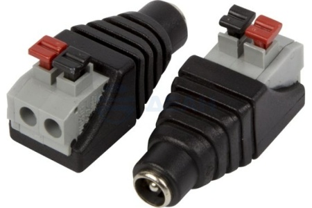 Разъем питания 2.1х5.5 с быстрозажимной колодкой 14-0315 фото