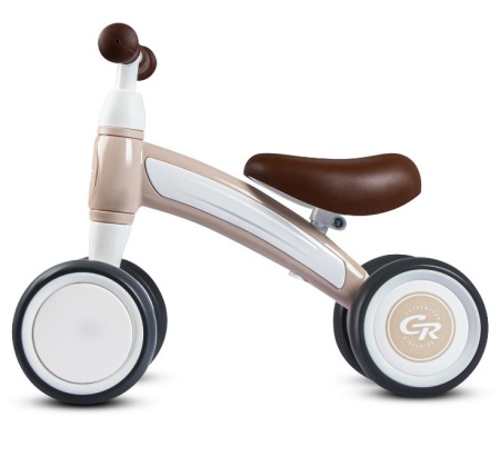 Беговел Cityride CR-BB-10BG, EVA колеса 6", мягкое сидение, цвет: бежевый фото