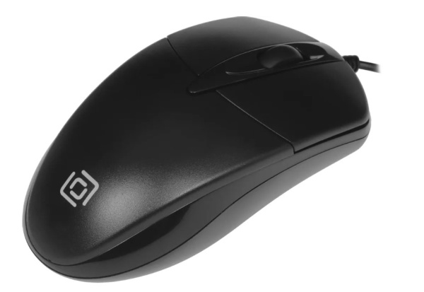 Мышь Oklick 275M черный оптическая (1200dpi) USB фото