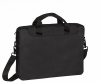 Сумка для ноутбука 15.6" Riva 8033 черный/оранжевый фото