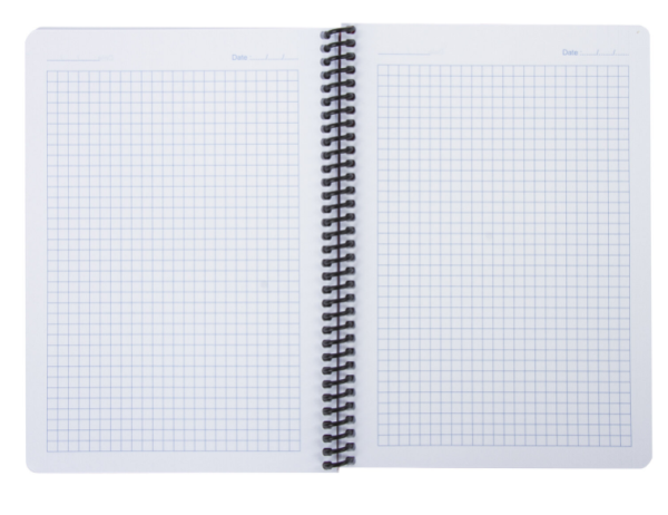 Тетрадь А5 80л. BRAUBERG Metropolis, спираль пластиковая, клетка, обложка пластик фото