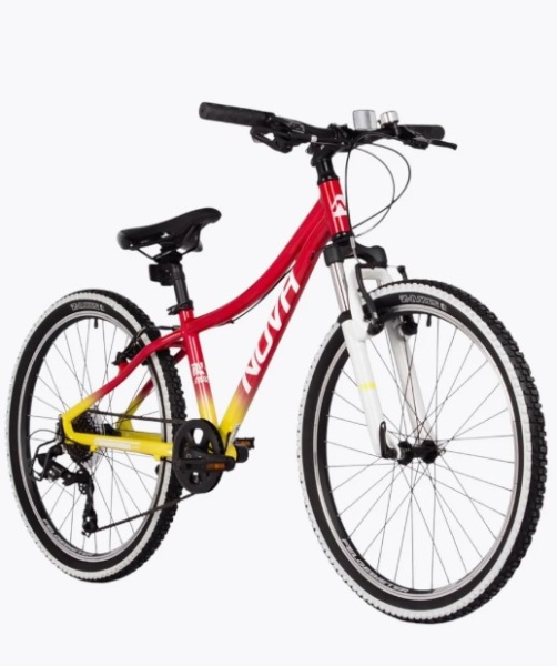 (м) Велосипед подростковый NOVATRACK 24" KATRINA (2025) фото