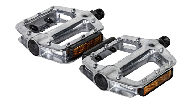 Педали STG FP-925, платформа, алюм, ось 9/16", насып. Подшип. Серебр Х113109 фото