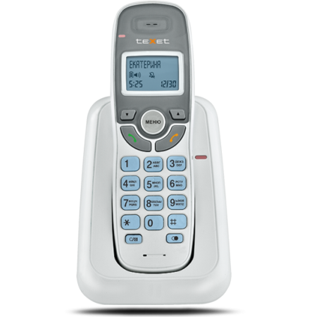Тел. аппарат Dect TeXet TX-D6905А белый фото