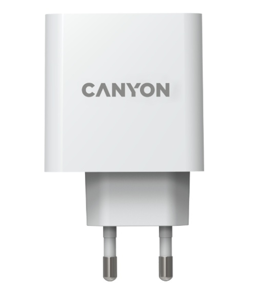 Сетевое зарядное устройство Canyon H-65 CND-CHA65W01 белый (Type-c) купить ЦИТ Сетевое зарядное устройство Canyon H-65 CND-CHA65W01 белый (Type-c) фото