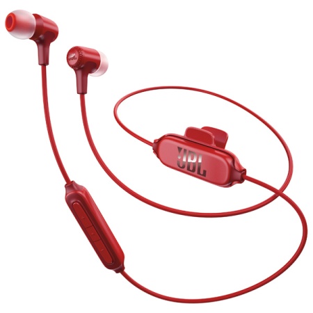 Беспроводные bluetooth наушники JBL E25BT красный (беспроводные) фото