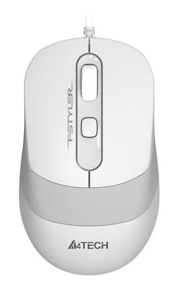 Клавиатура+мышь A4 Fstyler F1010 USB проводной белый  фото