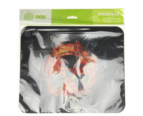 Коврик для мыши Cactus Radiation рисунок 300x250x3мм (CS-MP-D06M) фото