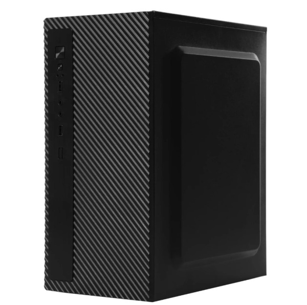 Корпус Accord Entry ACC-2053B черный без БП mATX 1x80mm 1x120mm 2xUSB2.0 audio  фото