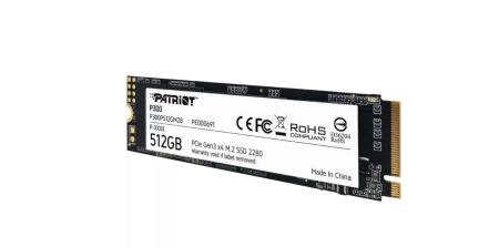 Накопитель SSD 512Gb M.2 2280 Patriot P300 1700/1200 NVMe PCIEx4 (P300P512GM28) OEM фото