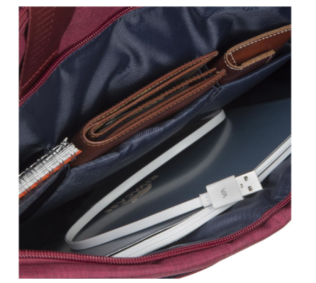 Сумка для ноутбука 15.6" Riva 8335 красный полиэстер (8335 RED) фото