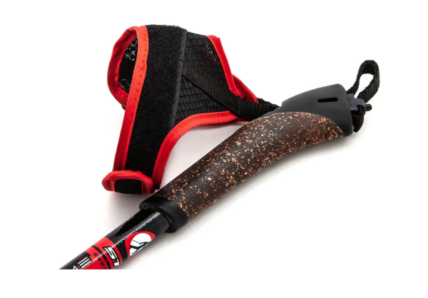 Палки для скандинавской ходьбы STC Extreme Red 100% стекловолокно фото