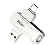 USB флеш-накопитель 128Gb Netac U782C серебро USB 3.0 (NT03U782C-128G-30PN) фото