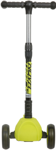 Самокат-кикборд NOVATRACK 120F.RAINBOW.LM20 подростковый, складной механизм на руле, широкие свет.ко купить ЦИТ Самокат-кикборд NOVATRACK 120F.RAINBOW.LM20 подростковый, складной механизм на руле, широкие свет.ко фото