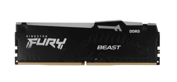 Оперативная память DDR5 8Gb (PC5-41600) 5200MHz Kingston FURY Beast RGB KF552C40BBA-8  фото