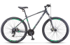 (м) Велосипед горный STELS 29" Navigator 930 MD V010 (16.5" антрацитовый/зеленый)