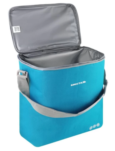 Термосумка БИОСТАЛЬ TCD-20B, лазурный фото